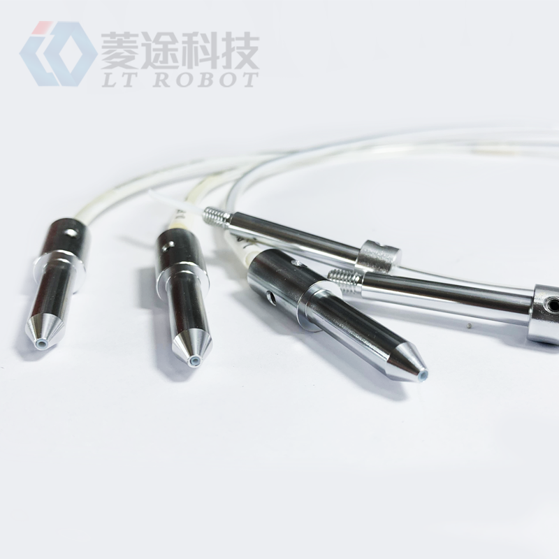 16、LT-6442R 雙平臺自動(dòng)帶取手下料焊錫機(jī)